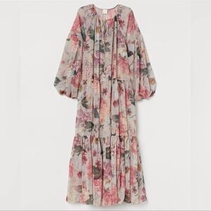 H&M chiffon dress